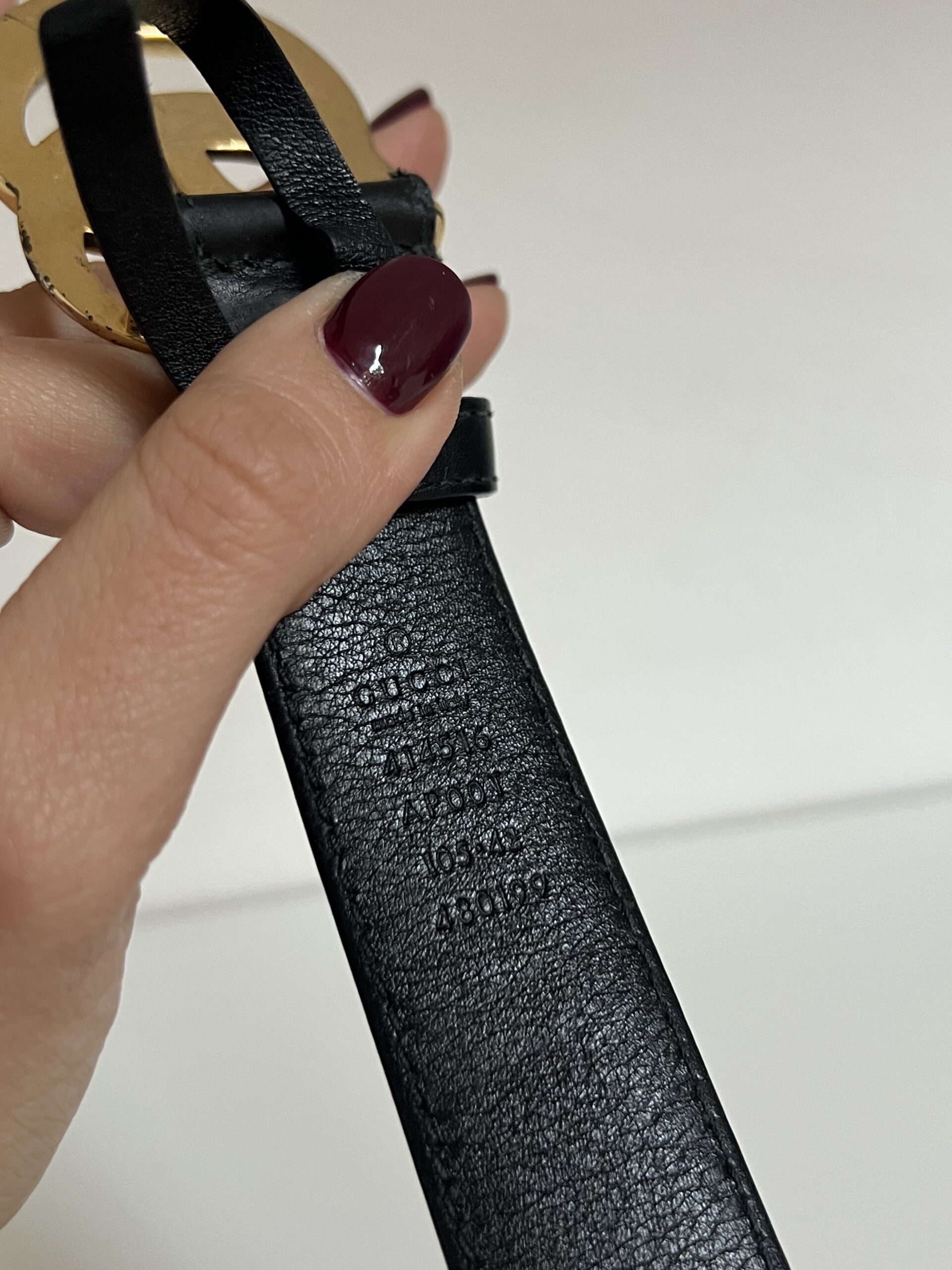 CINTURA GG MARMONT GUCCI