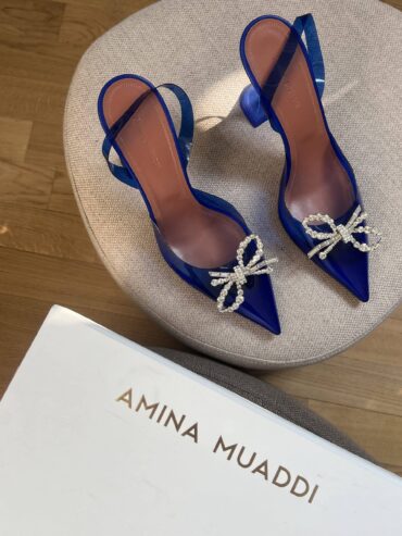 SANDALI ROSIE PVC AMINA MUADDI - scarpe di lusso second hand