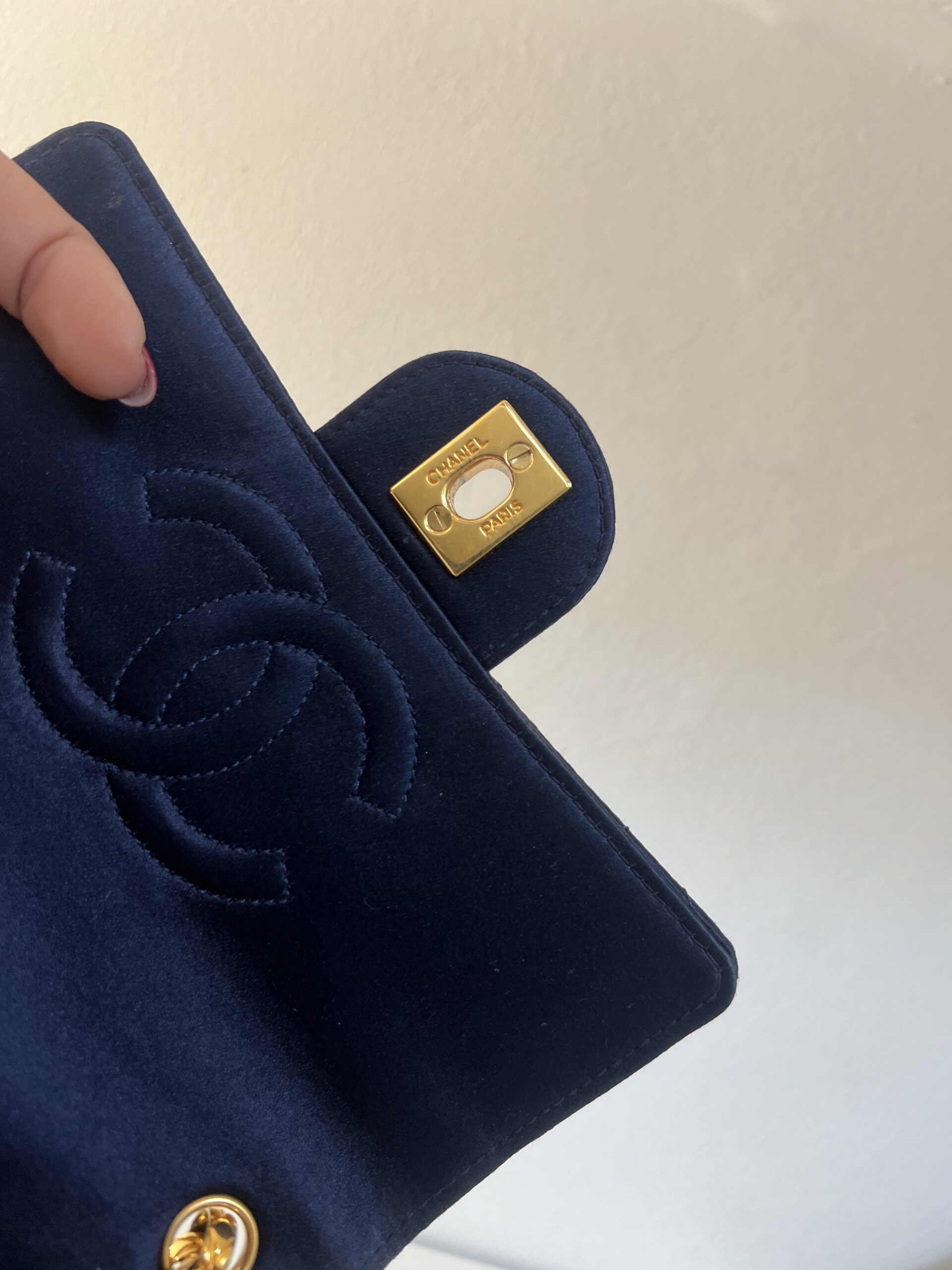 BORSA MINI IN RASO DI SETA CHANEL