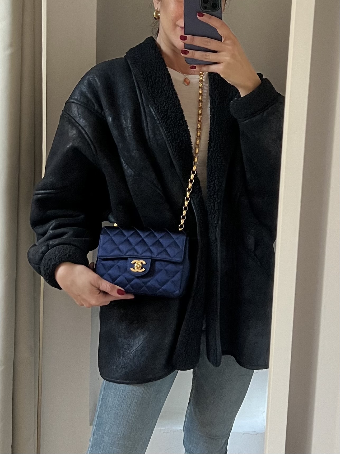 BORSA MINI IN RASO DI SETA CHANEL