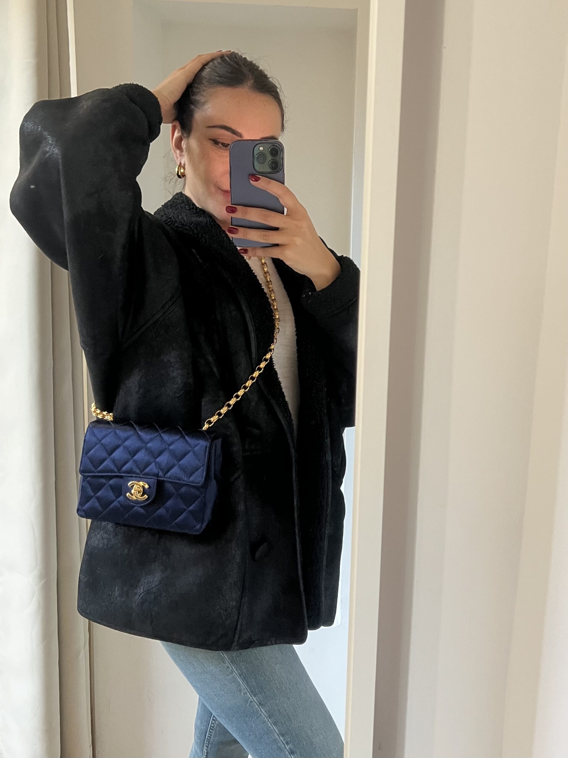 BORSA MINI IN RASO DI SETA CHANEL