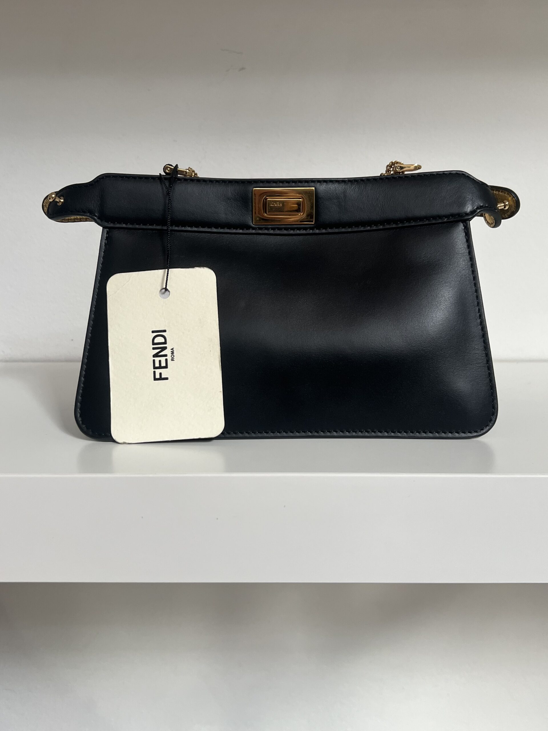 POCHETTE PEEKABOO CON FRANGE FENDI