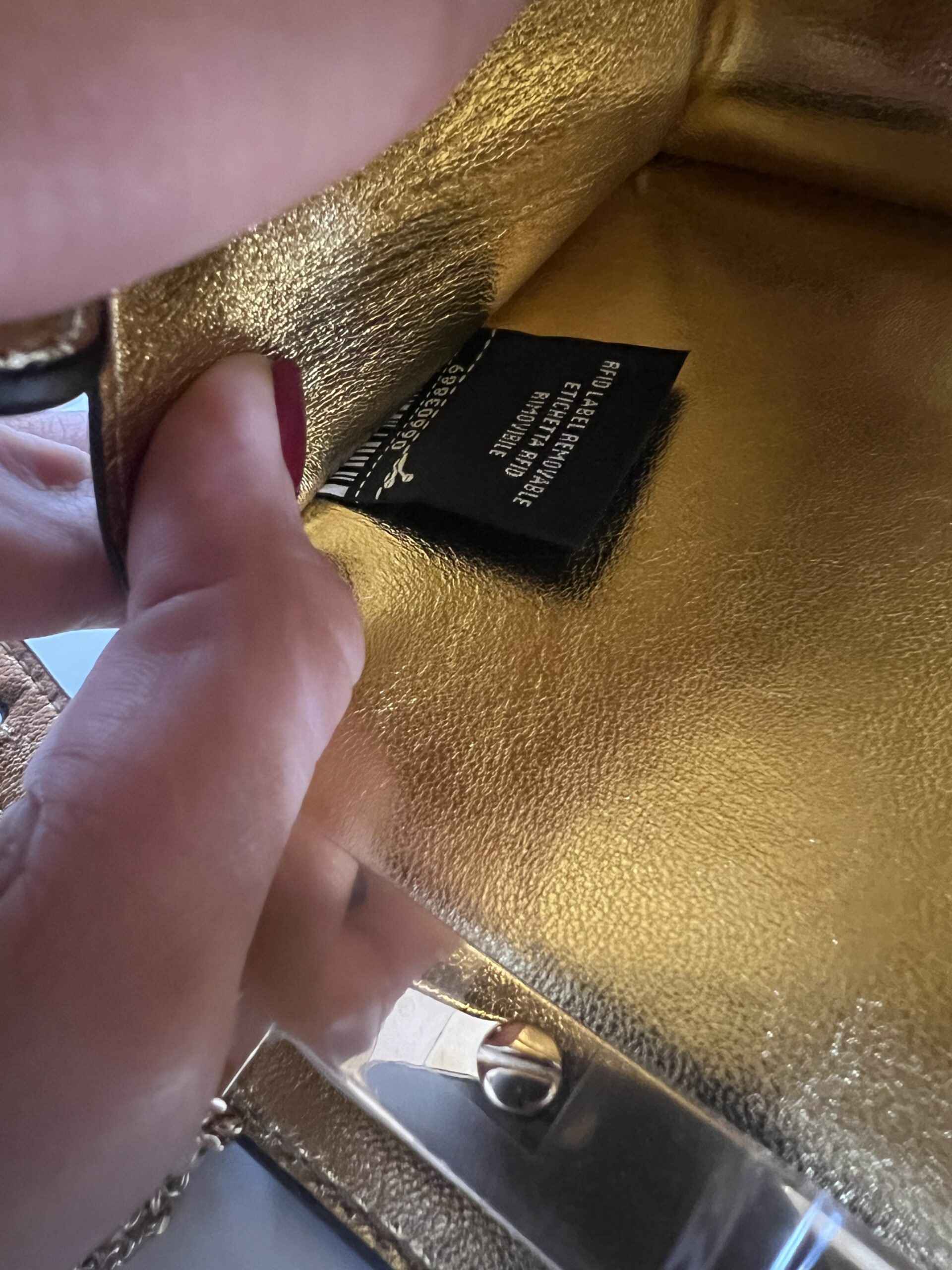 POCHETTE PEEKABOO CON FRANGE FENDI