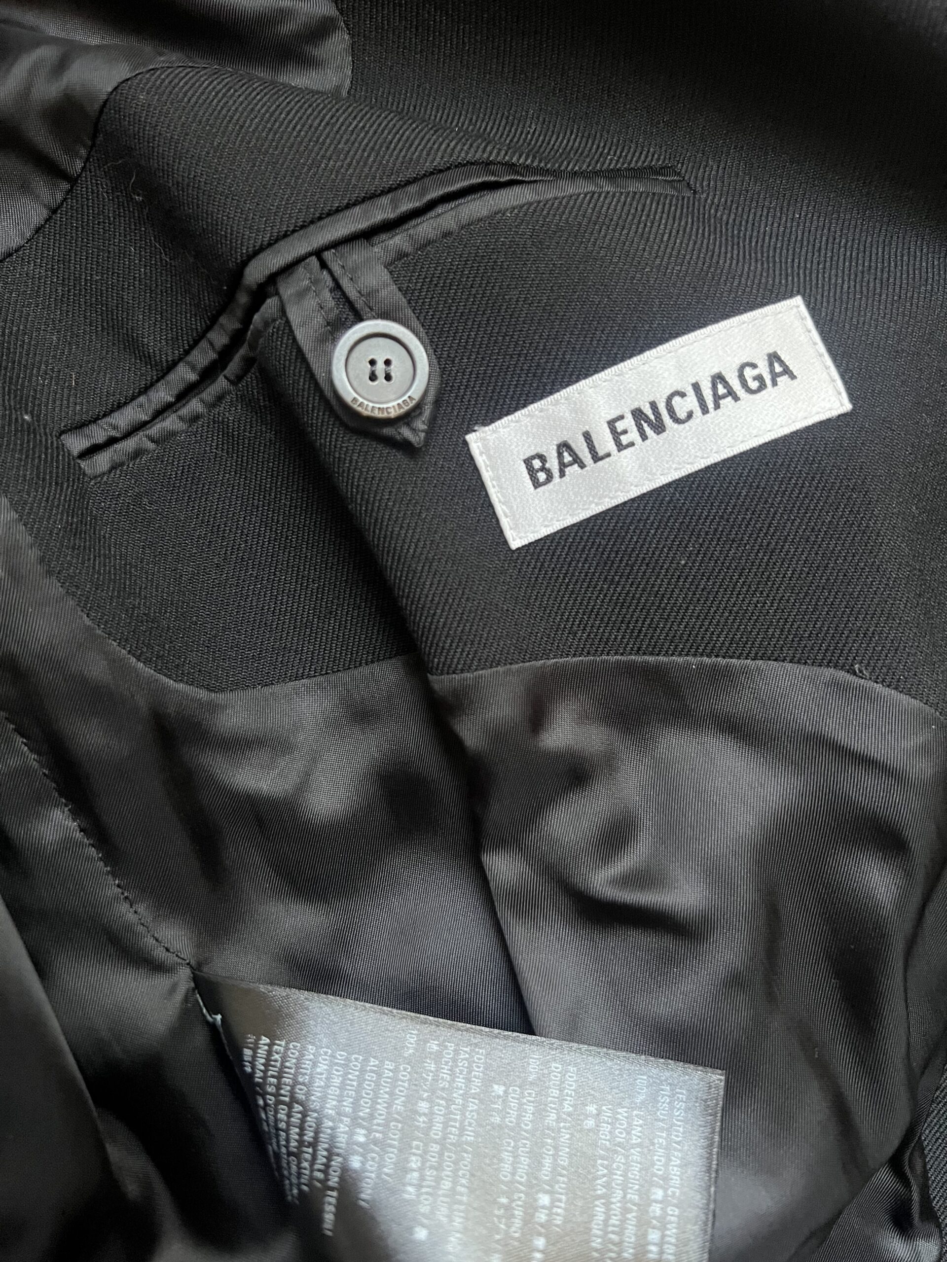 BLAZER MONOPETTO BALENCIAGA
