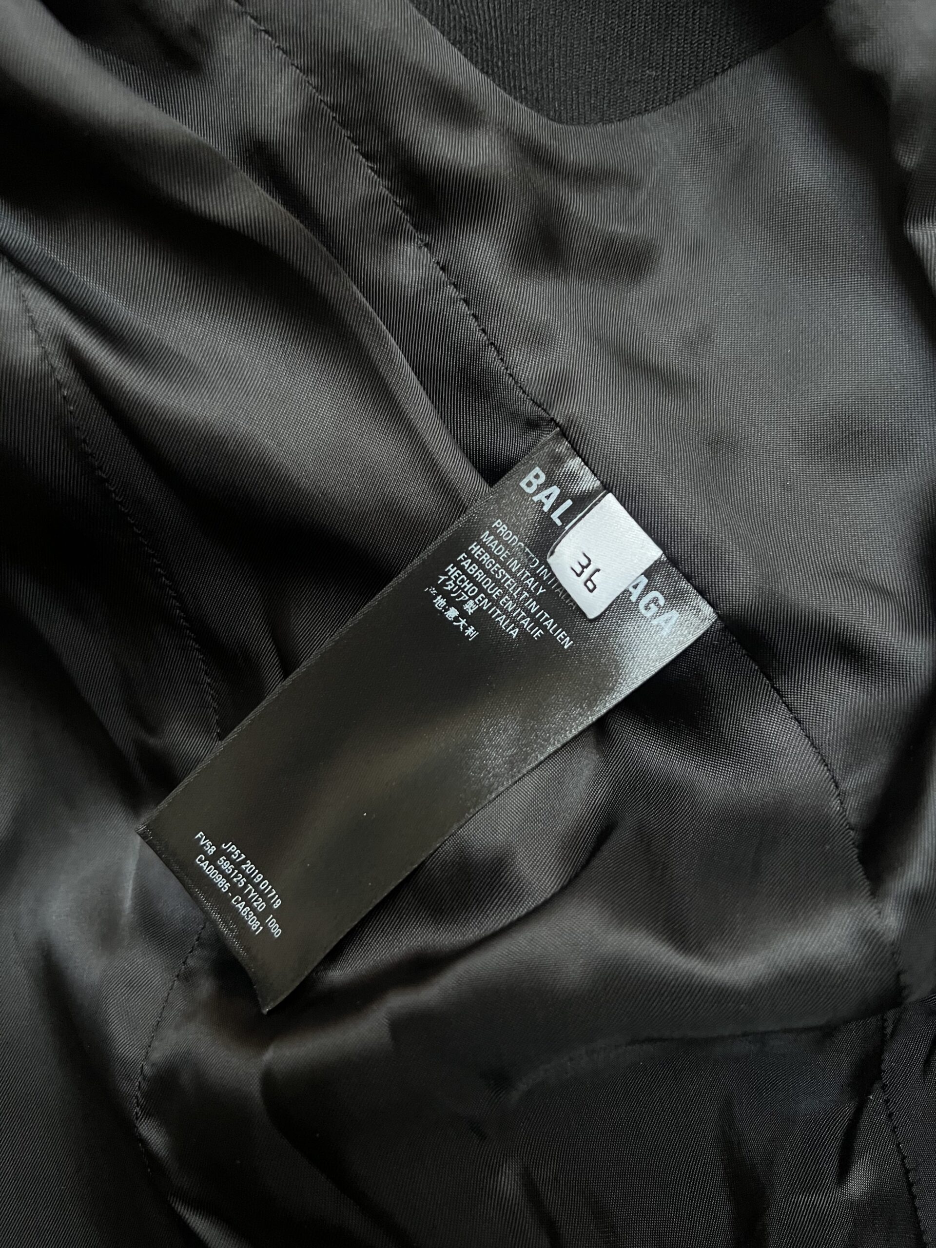 BLAZER MONOPETTO BALENCIAGA