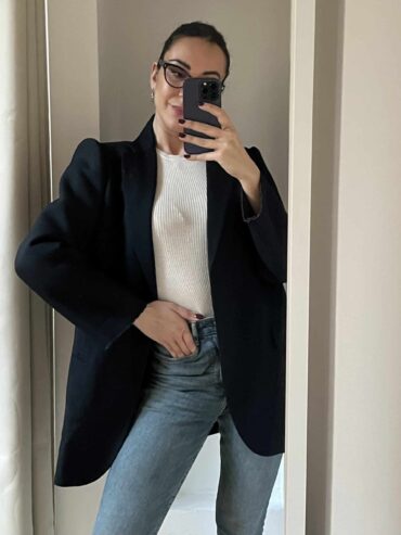 BLAZER MONOPETTO BALENCIAGA - abbigliamento firmato second hand