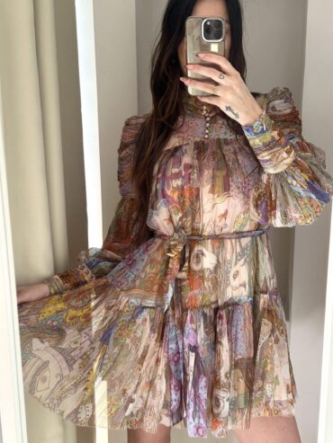 ABITO SETA FANTASIA ZIMMERMANN - abbigliamento firmato second hand