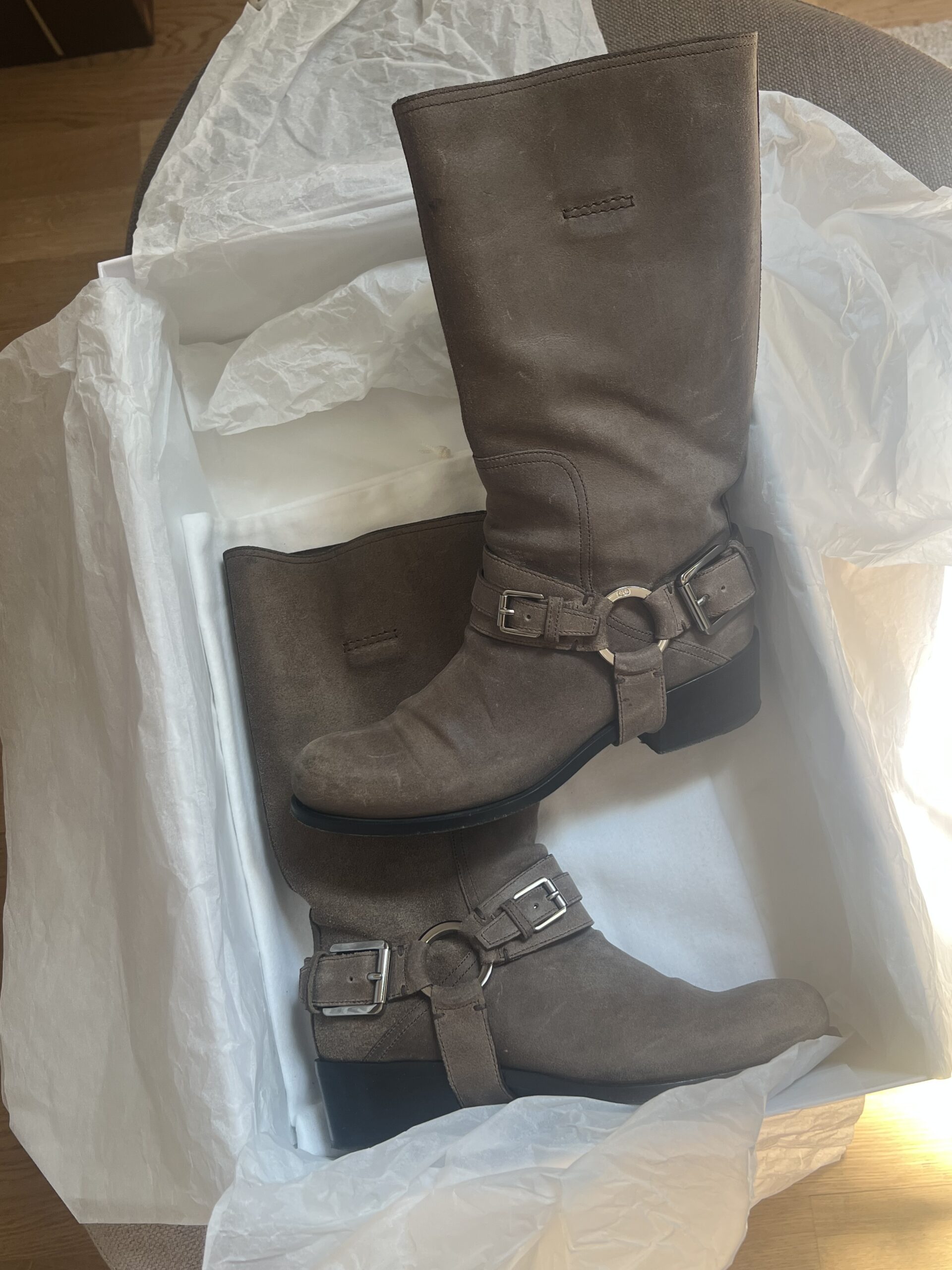 STIVALI IN PELLE DIOR