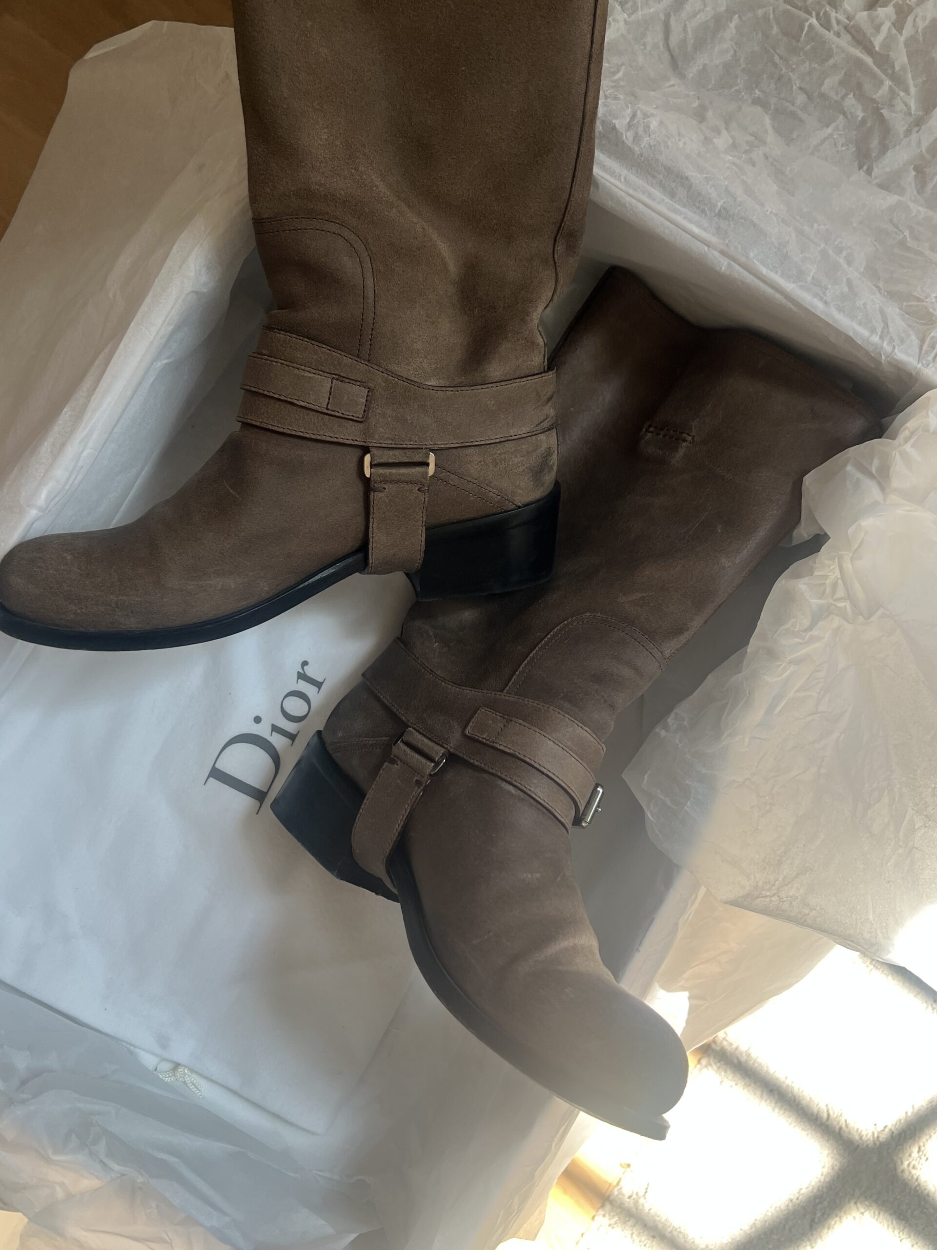 STIVALI IN PELLE DIOR