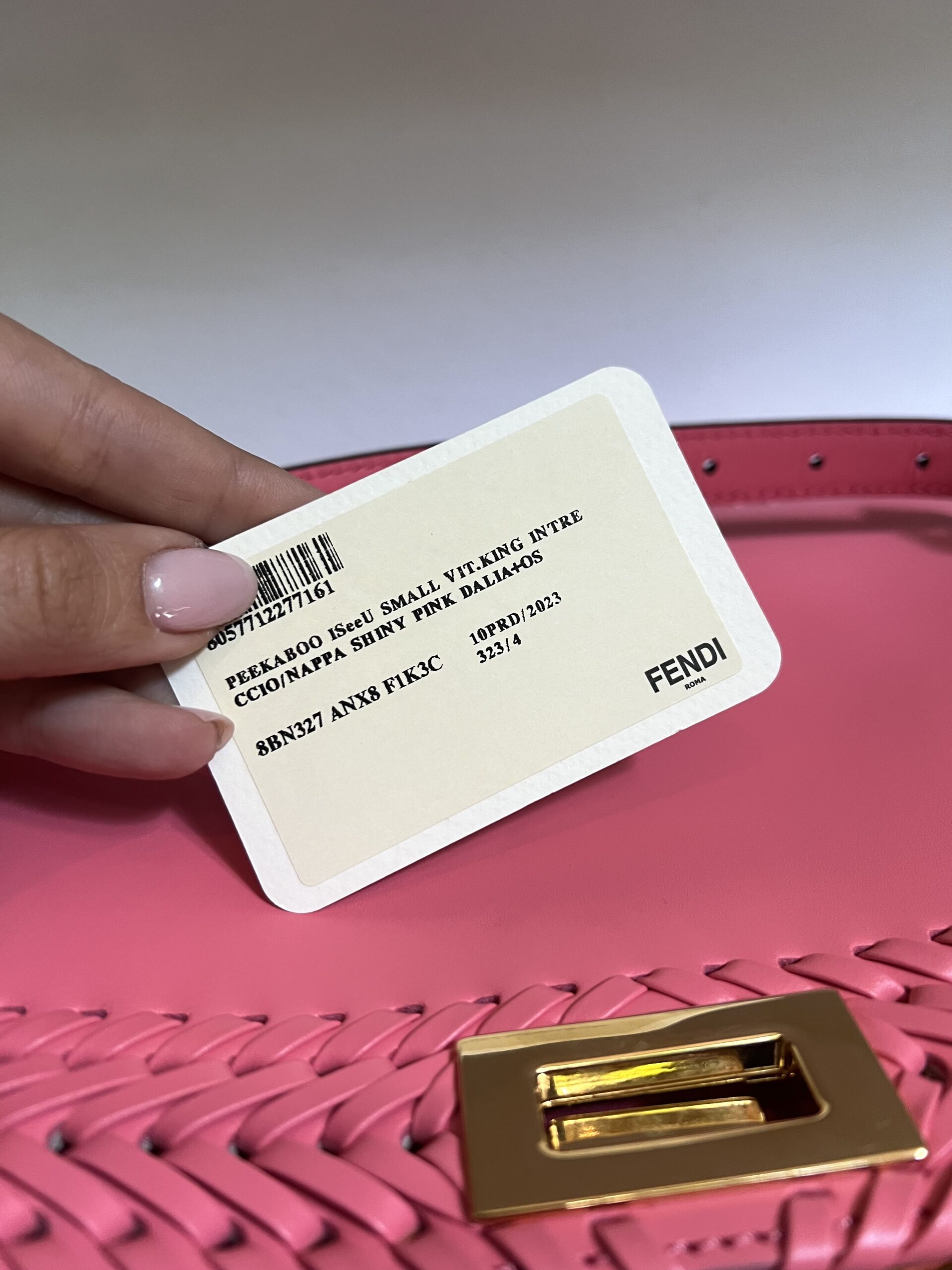 BORSA PEEKABOO ISEEU SMALL FENDI