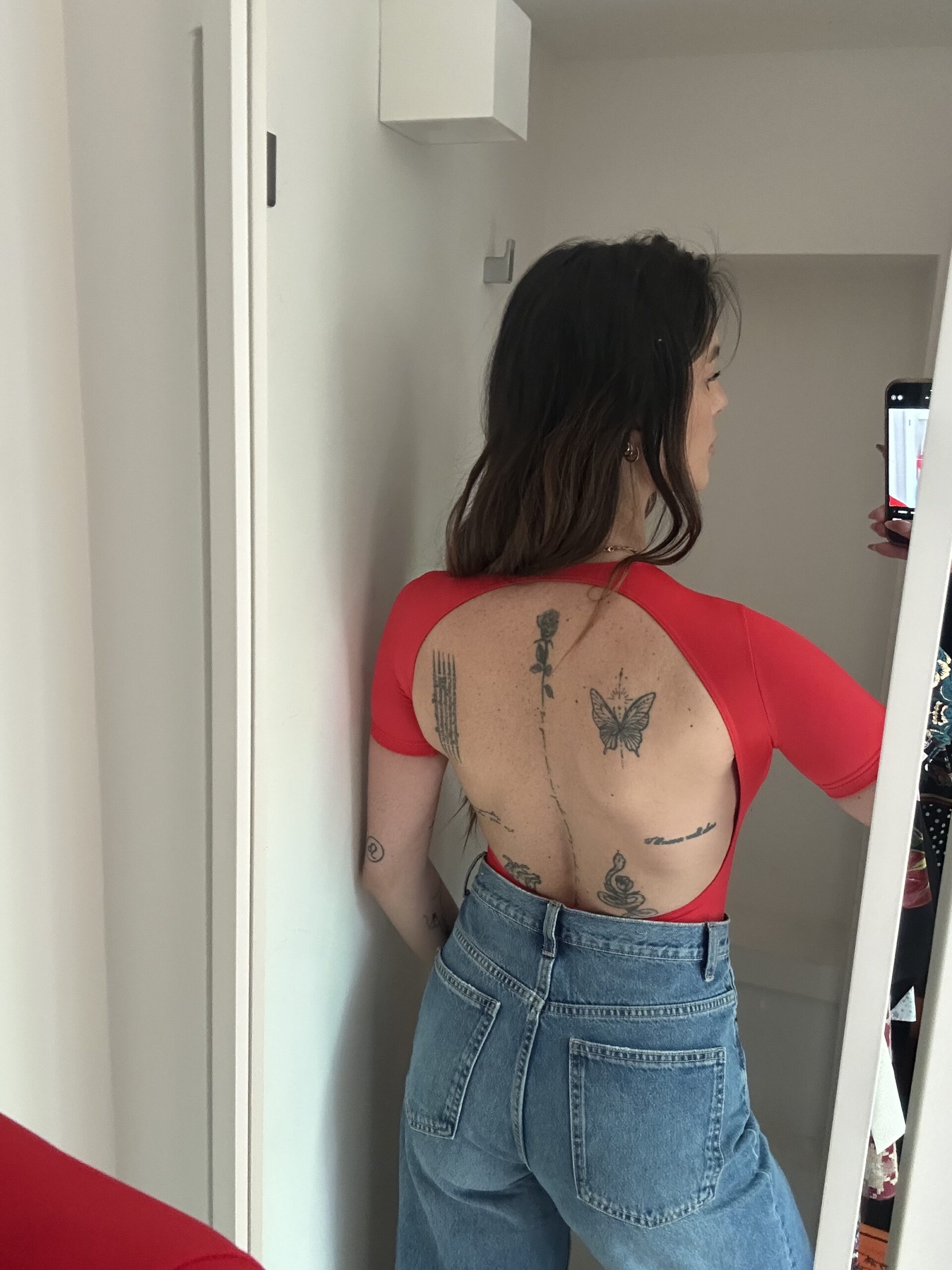 T-SHIRT ROSSA BALENCIAGA