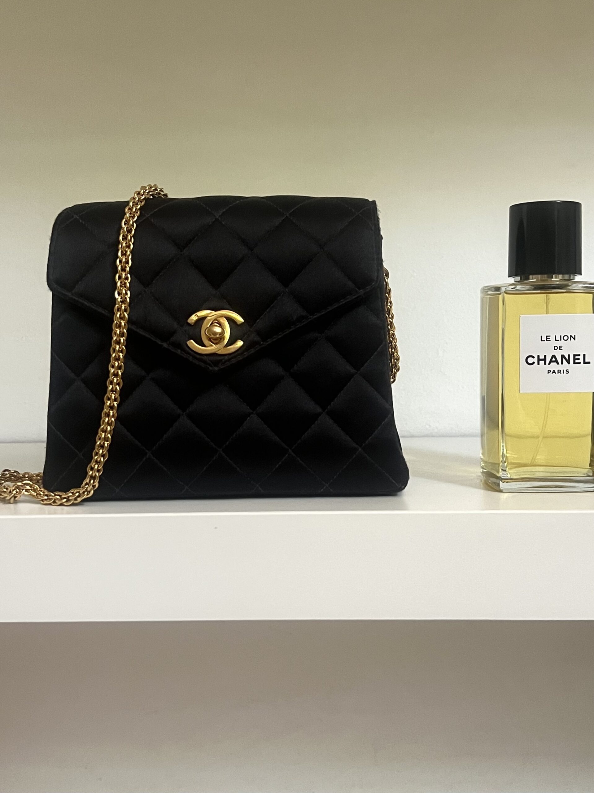 BORSA VINTAGE MINI RASO DI SETA CHANEL