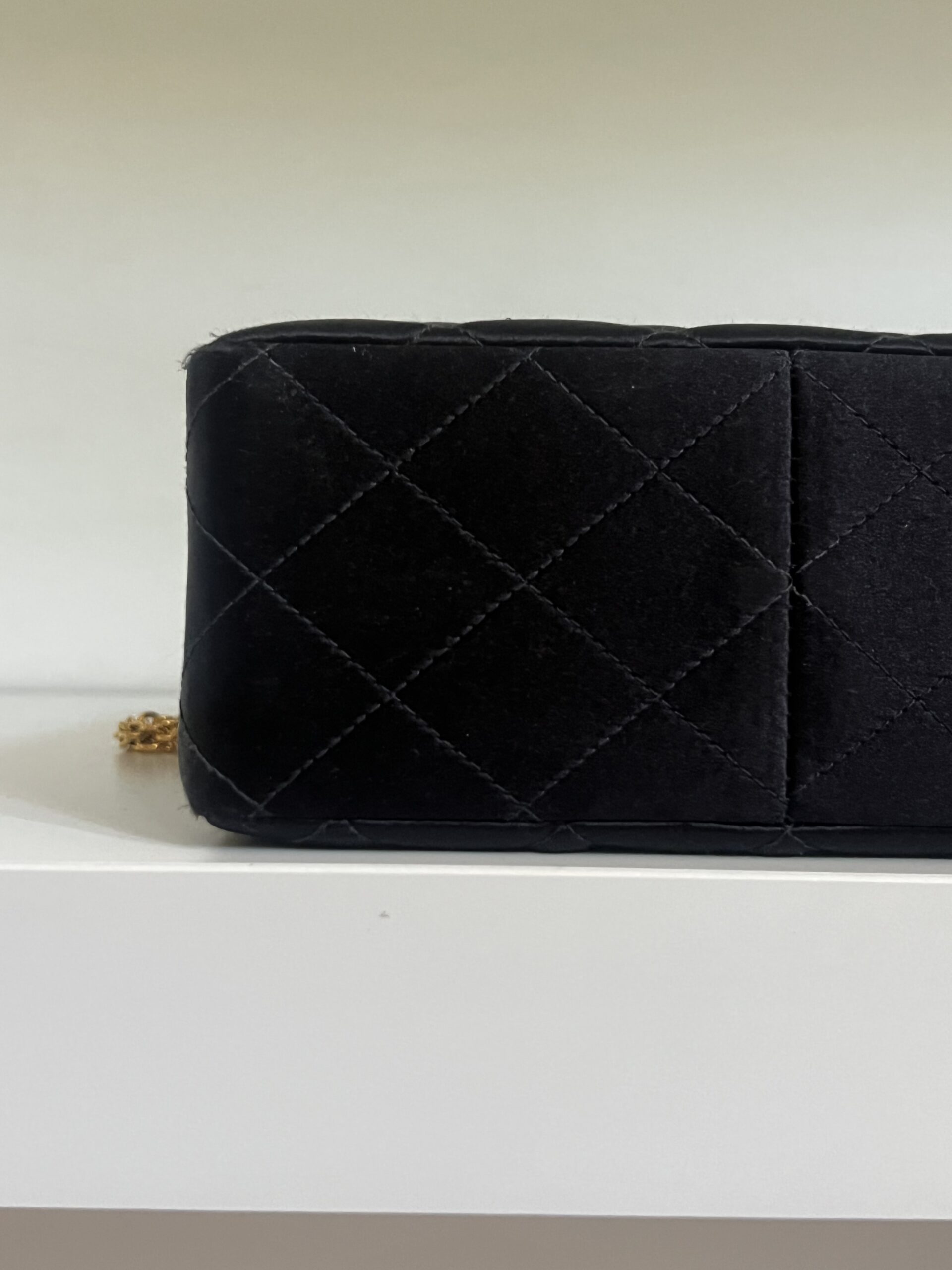 BORSA VINTAGE MINI RASO DI SETA CHANEL
