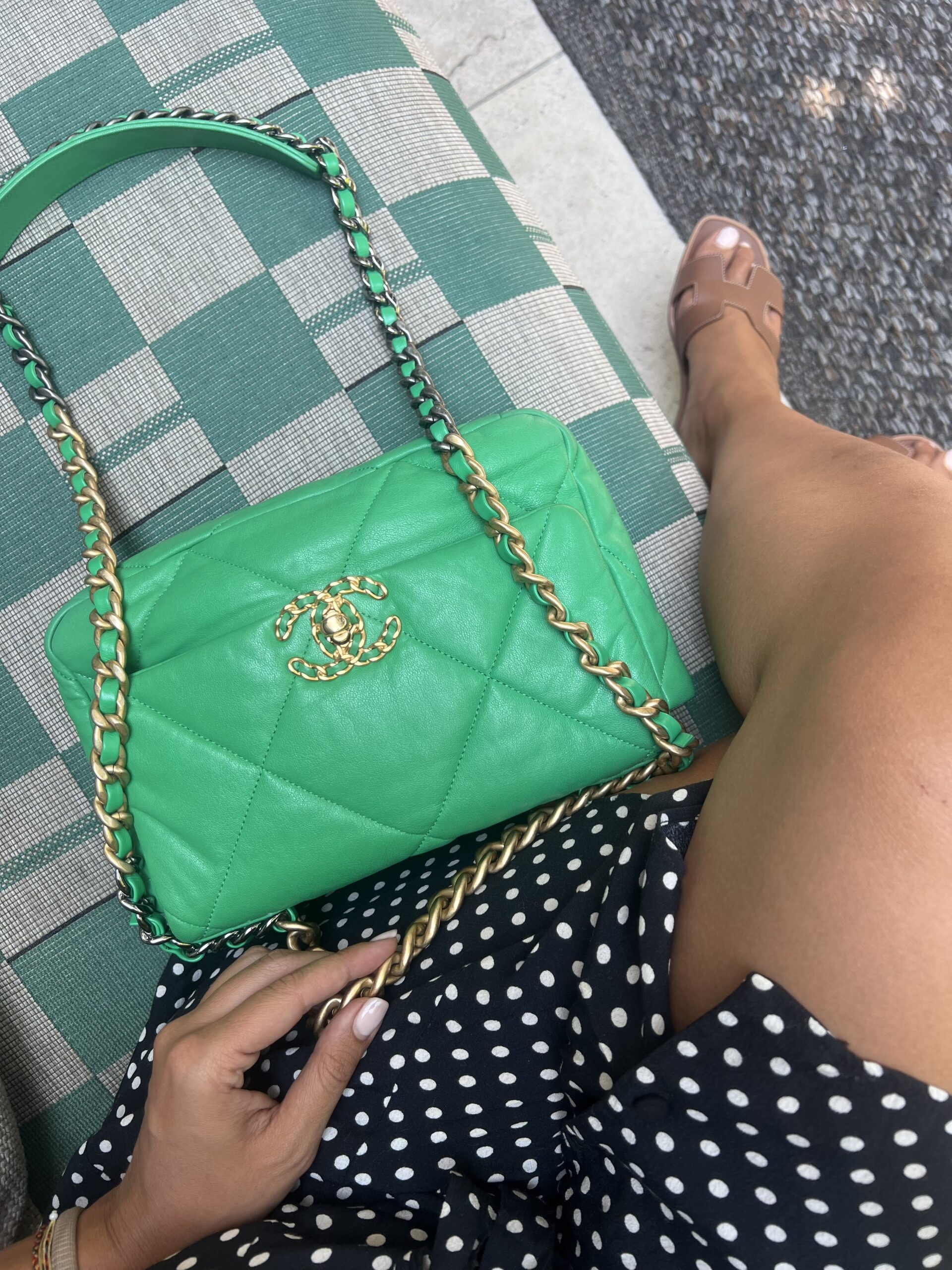BORSA 19 MEDIA IN PELLE CHANEL