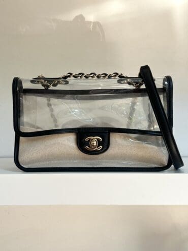BORSA CLASSICA PVC SAND BY THE SEA CHANEL