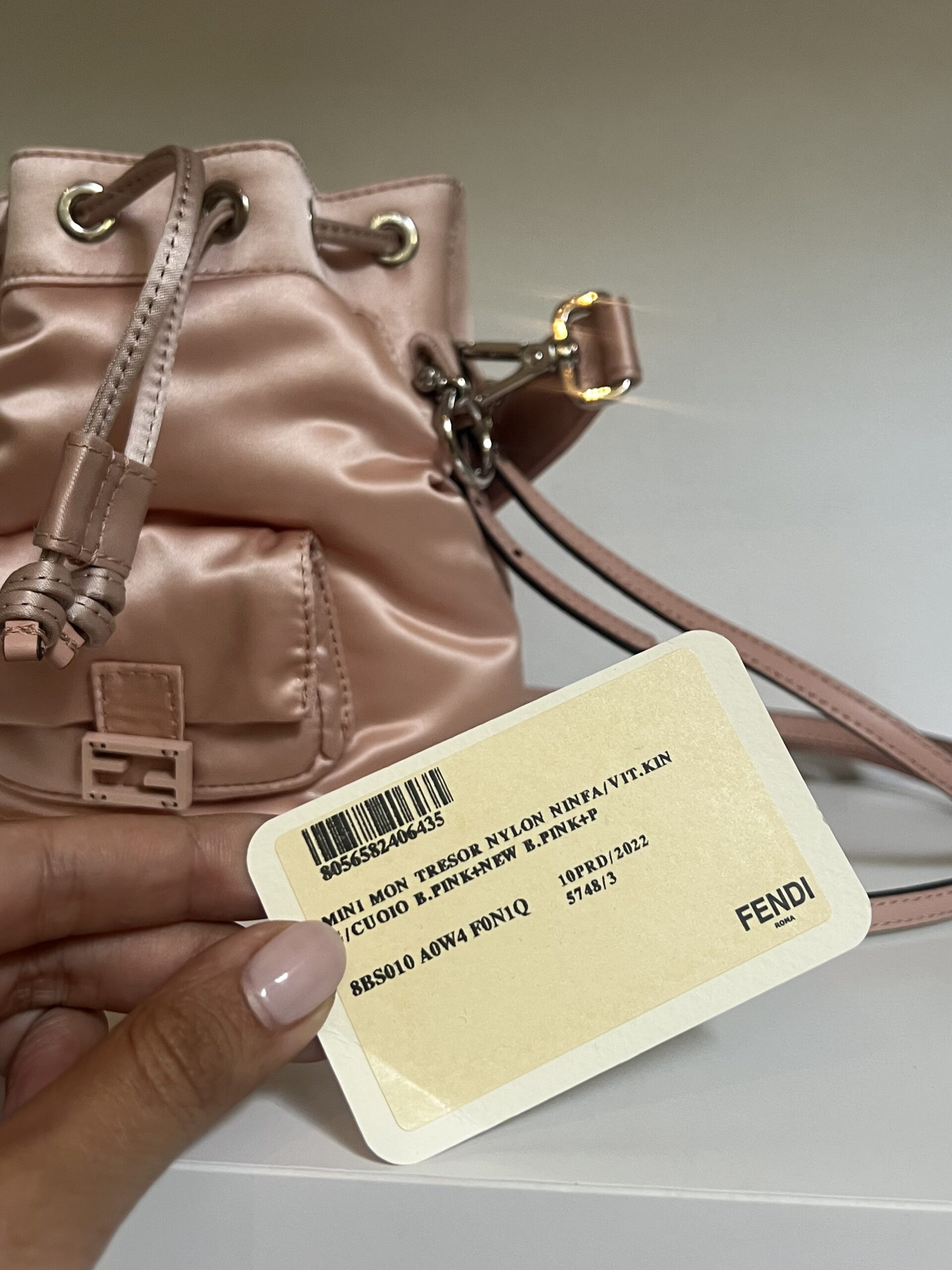 MINI MON TRESOR RASO DI SETA FENDI
