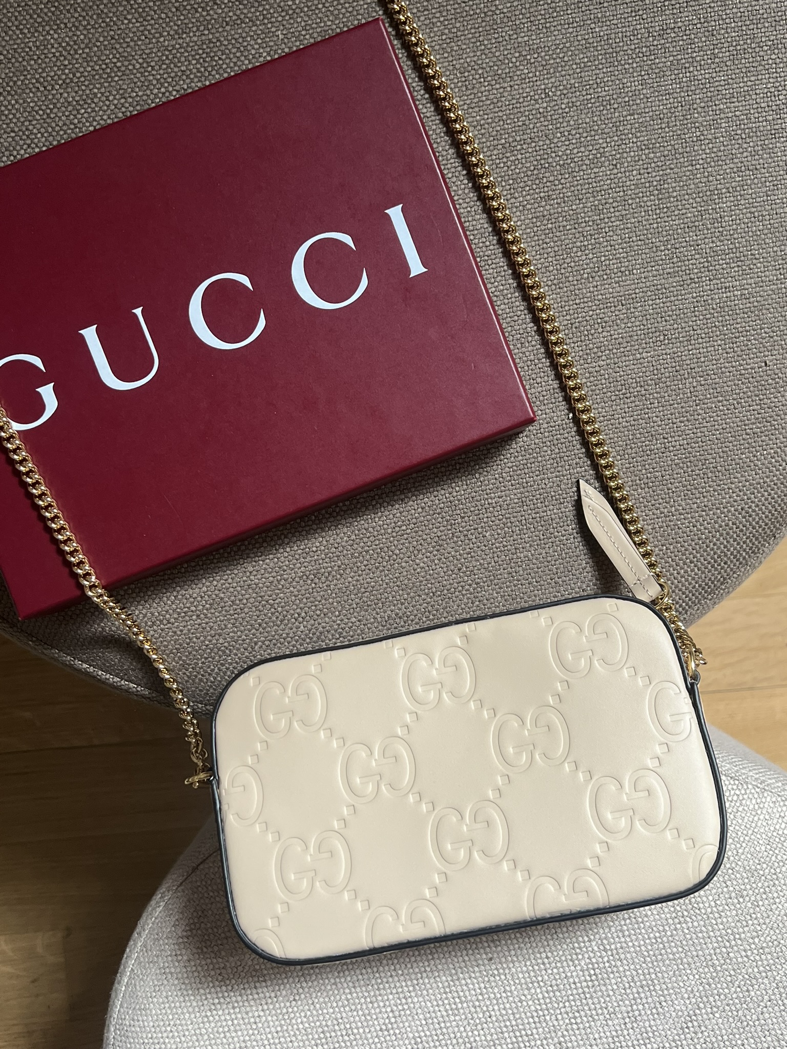 BORSA A TRACOLLA IN PELLE GUCCI