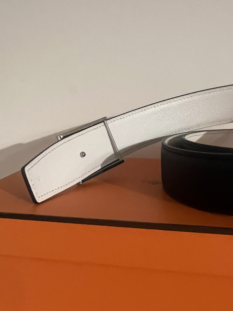 CINTURA CON FIBBIA IN PELLE HERMES