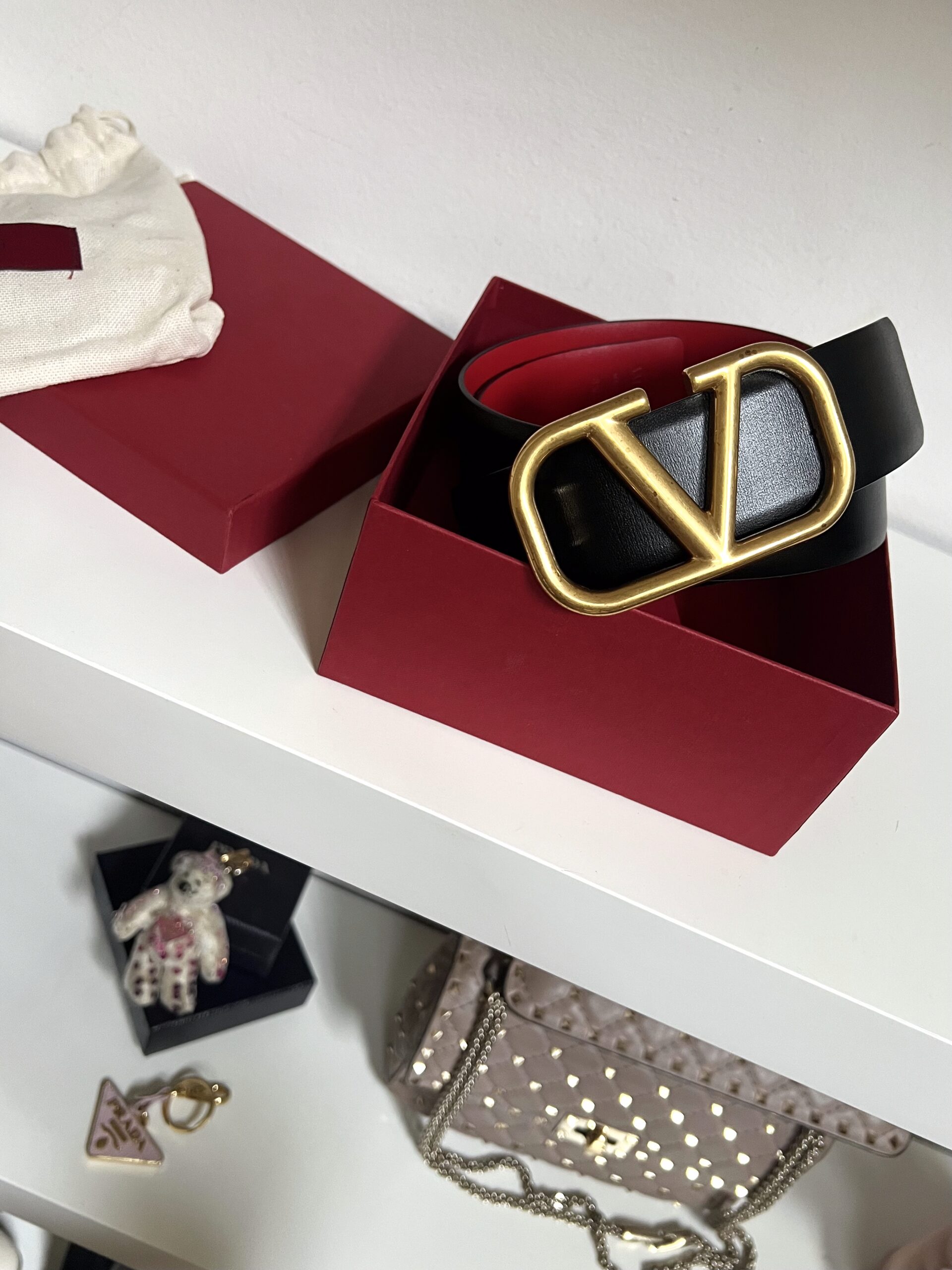 CINTURA V LOGO VALENTINO