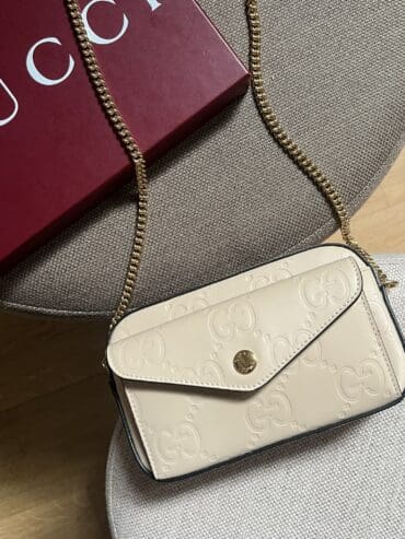 BORSA A TRACOLLA IN PELLE GUCCI