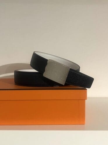 CINTURA CON FIBBIA IN PELLE HERMES