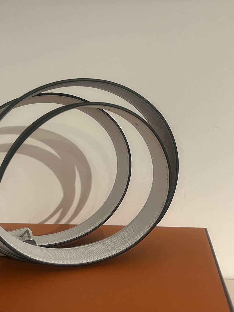 CINTURA CON FIBBIA IN PELLE HERMES