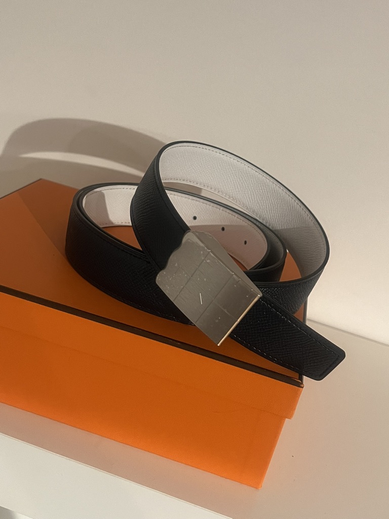 CINTURA CON FIBBIA IN PELLE HERMES