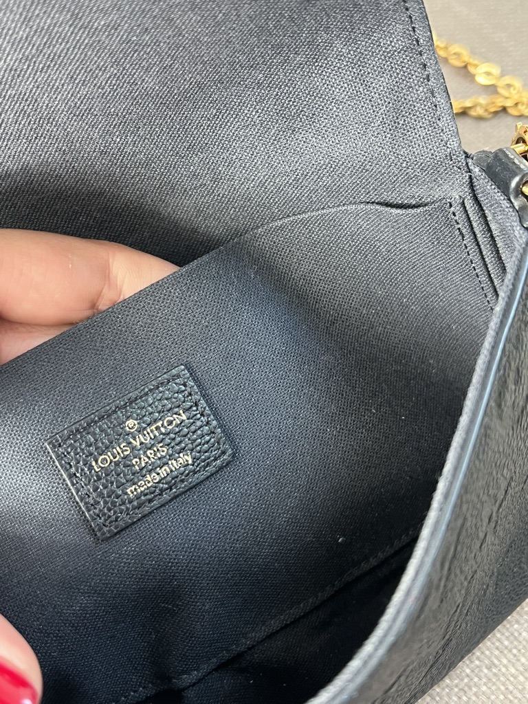 POCHETTE FELICIE IN PELLE LOUIS VUITTON