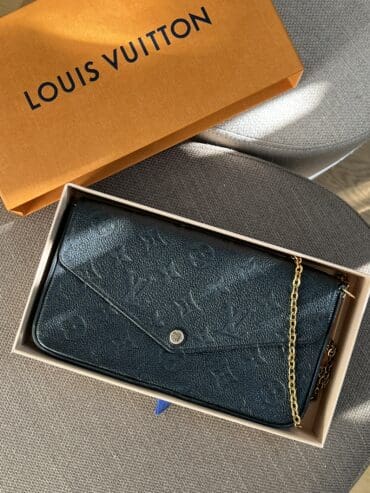 POCHETTE FELICIE IN PELLE LOUIS VUITTON