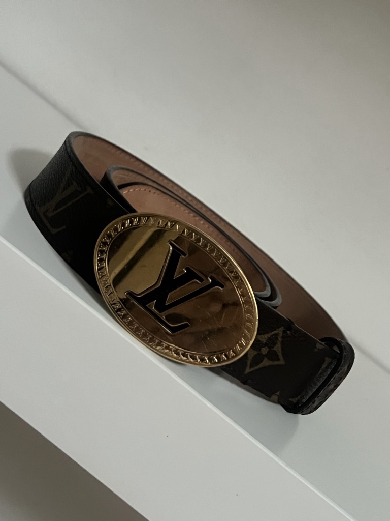 CINTURA MONOGRAM CON FIBBIA LOUIS VUITTON