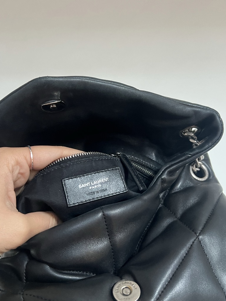 BORSA PUFFER SMALL SAINT LAURENT
