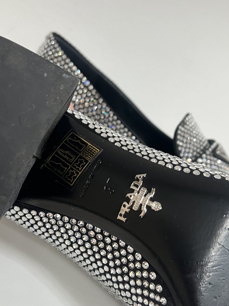 MOCASSINO CON STRASS PRADA