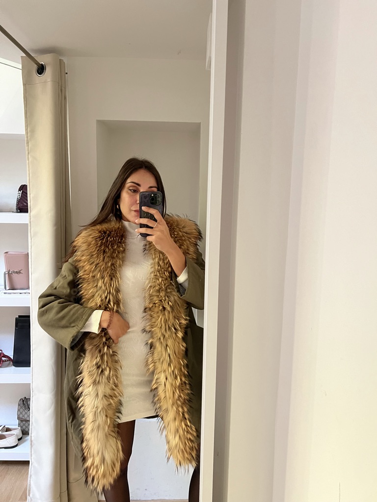 PARKA CON PELO AVADORE