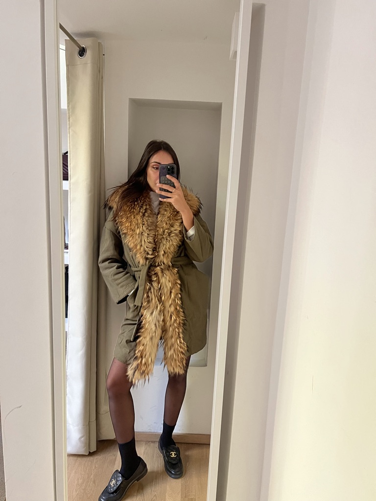 PARKA CON PELO AVADORE