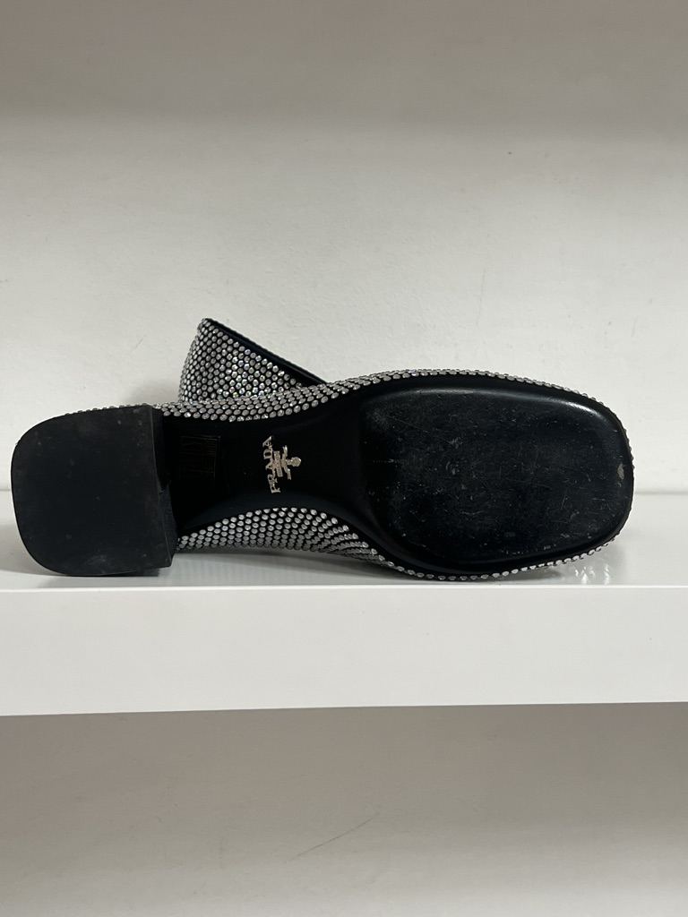 MOCASSINO CON STRASS PRADA