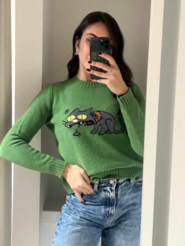 GOLF LANA MIU MIU - lusso second hand autenticato