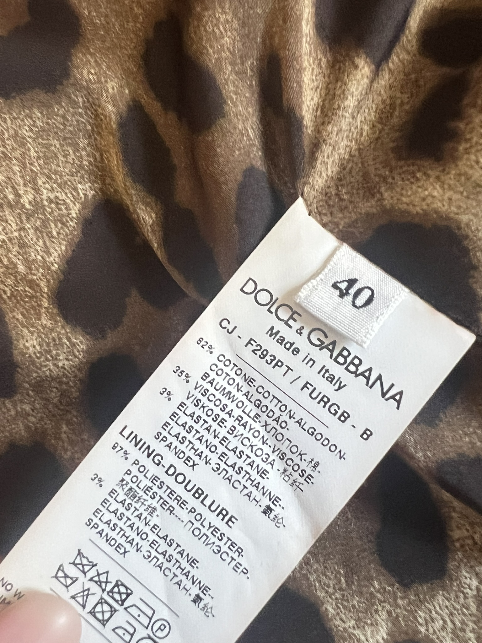 GIACCA MONOPETTO DOLCE&GABBANA