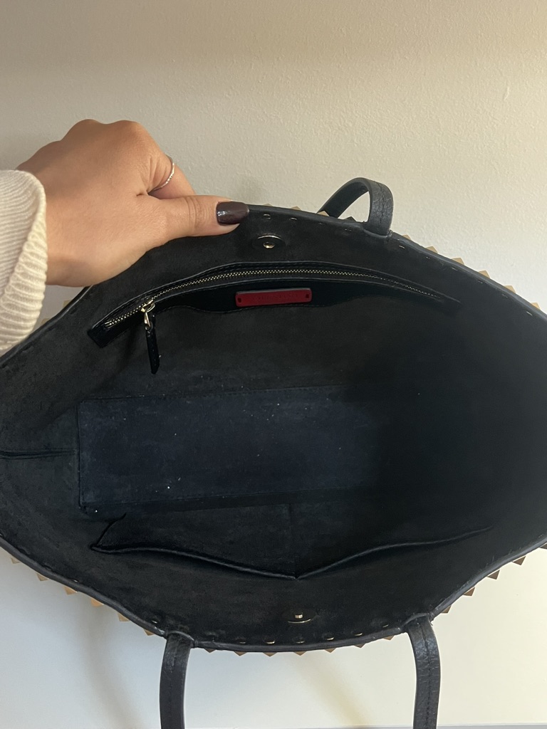 BORSA SHOPPING ROCKSTUD VALENTINO