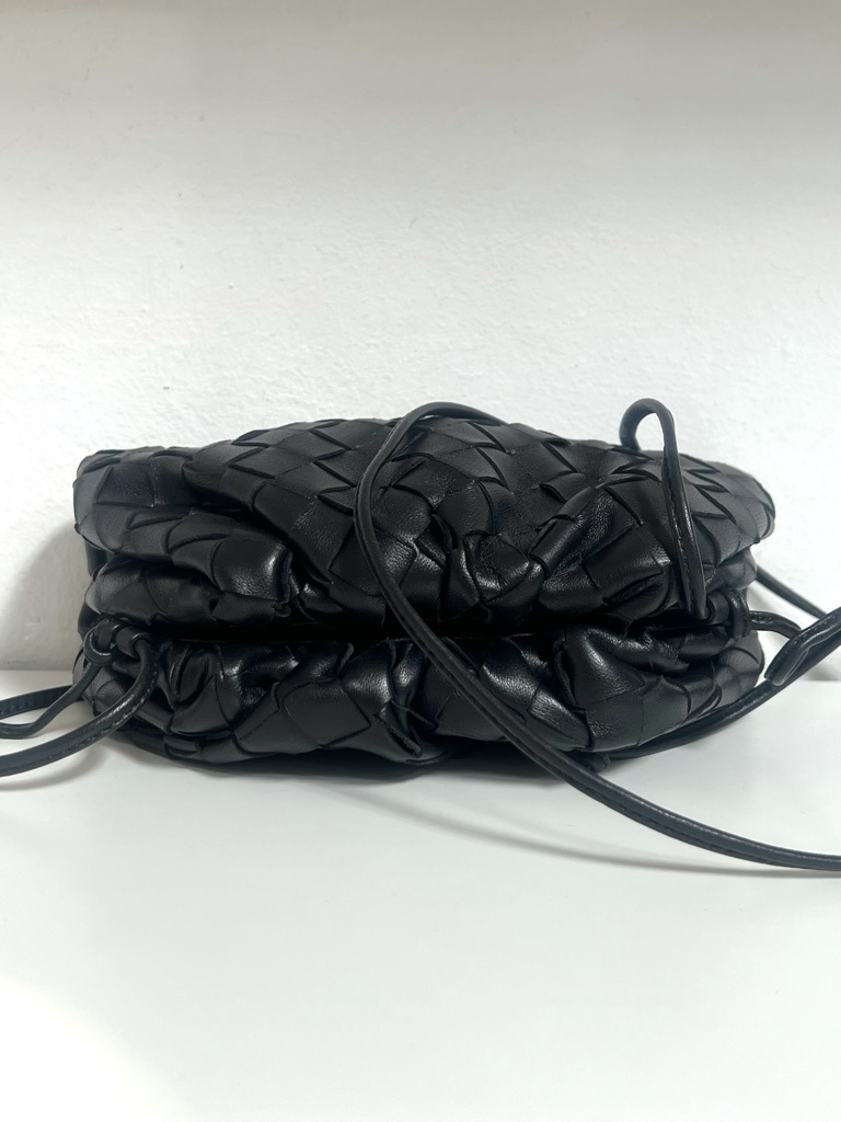 MINI POUCH IN PELLE BOTTEGA VENETA