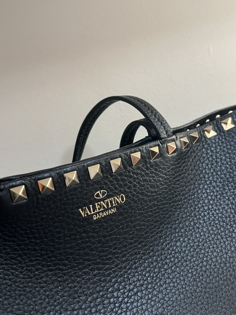 BORSA SHOPPING ROCKSTUD VALENTINO
