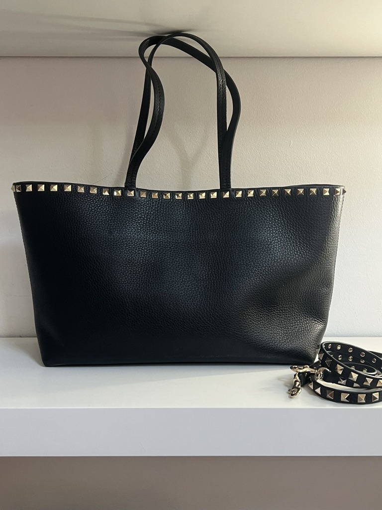 BORSA SHOPPING ROCKSTUD VALENTINO