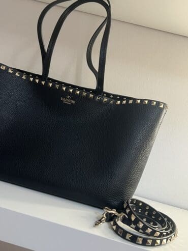 BORSA SHOPPING ROCKSTUD VALENTINO