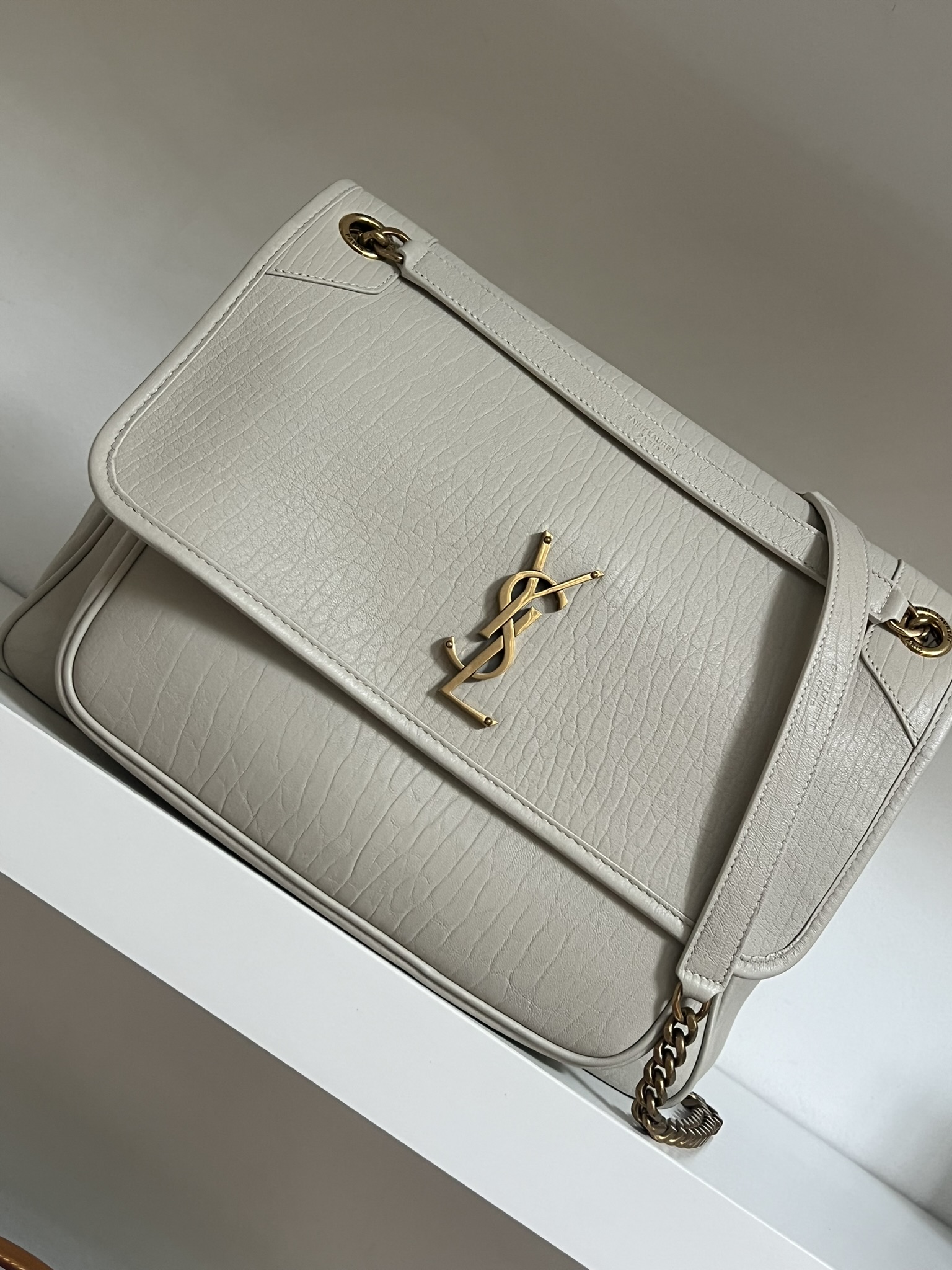 BORSA NIKI LARGE IN PELLE SAINT LAURENT