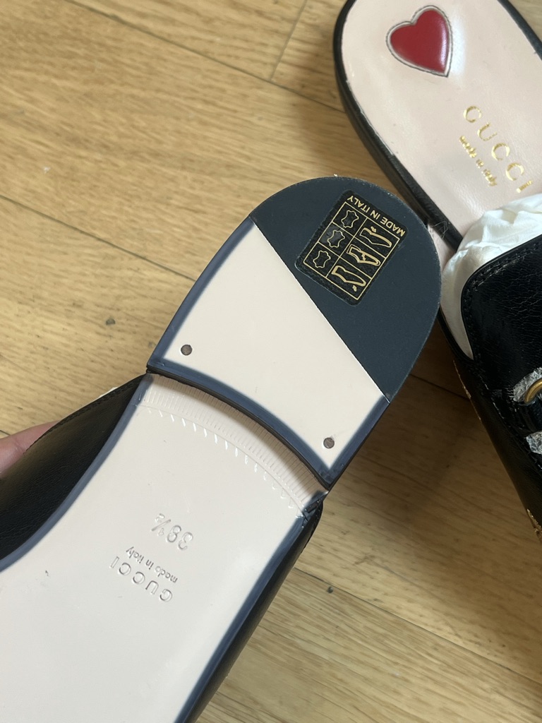SLIPPER IN PELLE GUCCI