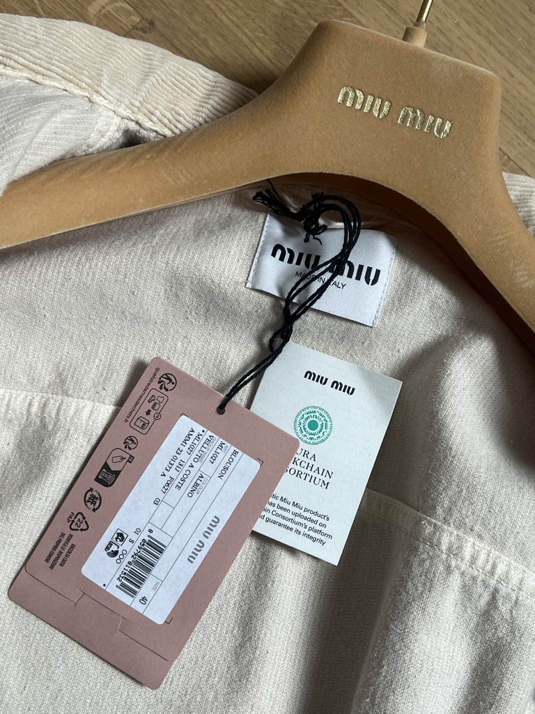 GIACCHINO VELLUTO MIU MIU