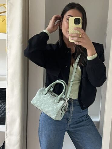BORSA BAULETTO DENIM GUCCI