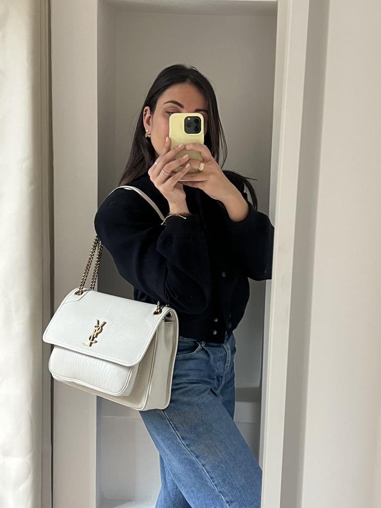 BORSA NIKI LARGE IN PELLE SAINT LAURENT