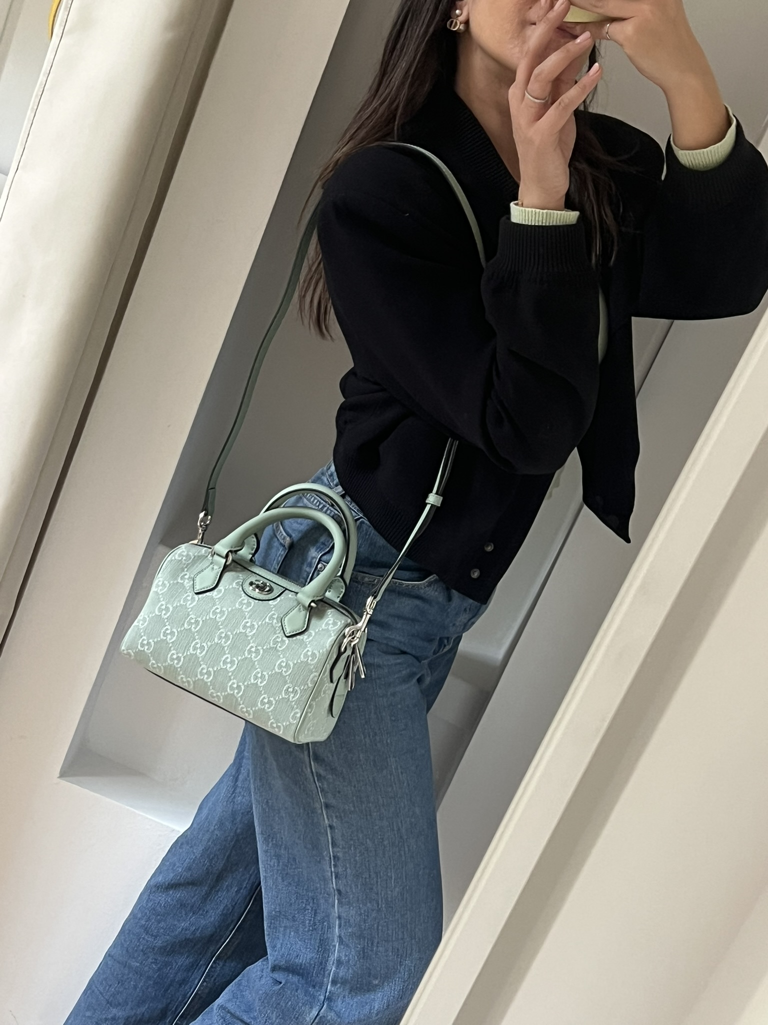 BORSA BAULETTO DENIM GUCCI