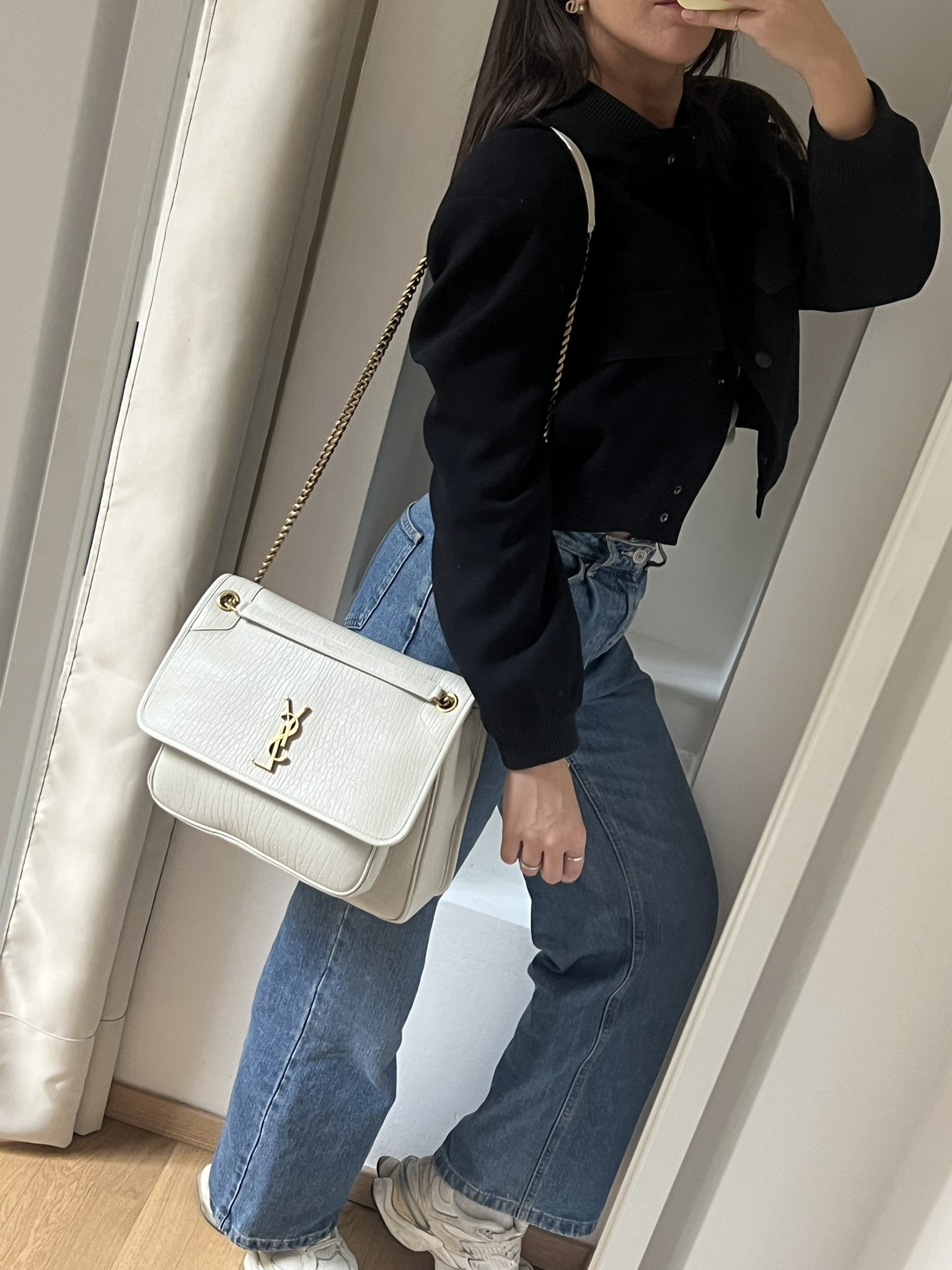 BORSA NIKI LARGE IN PELLE SAINT LAURENT