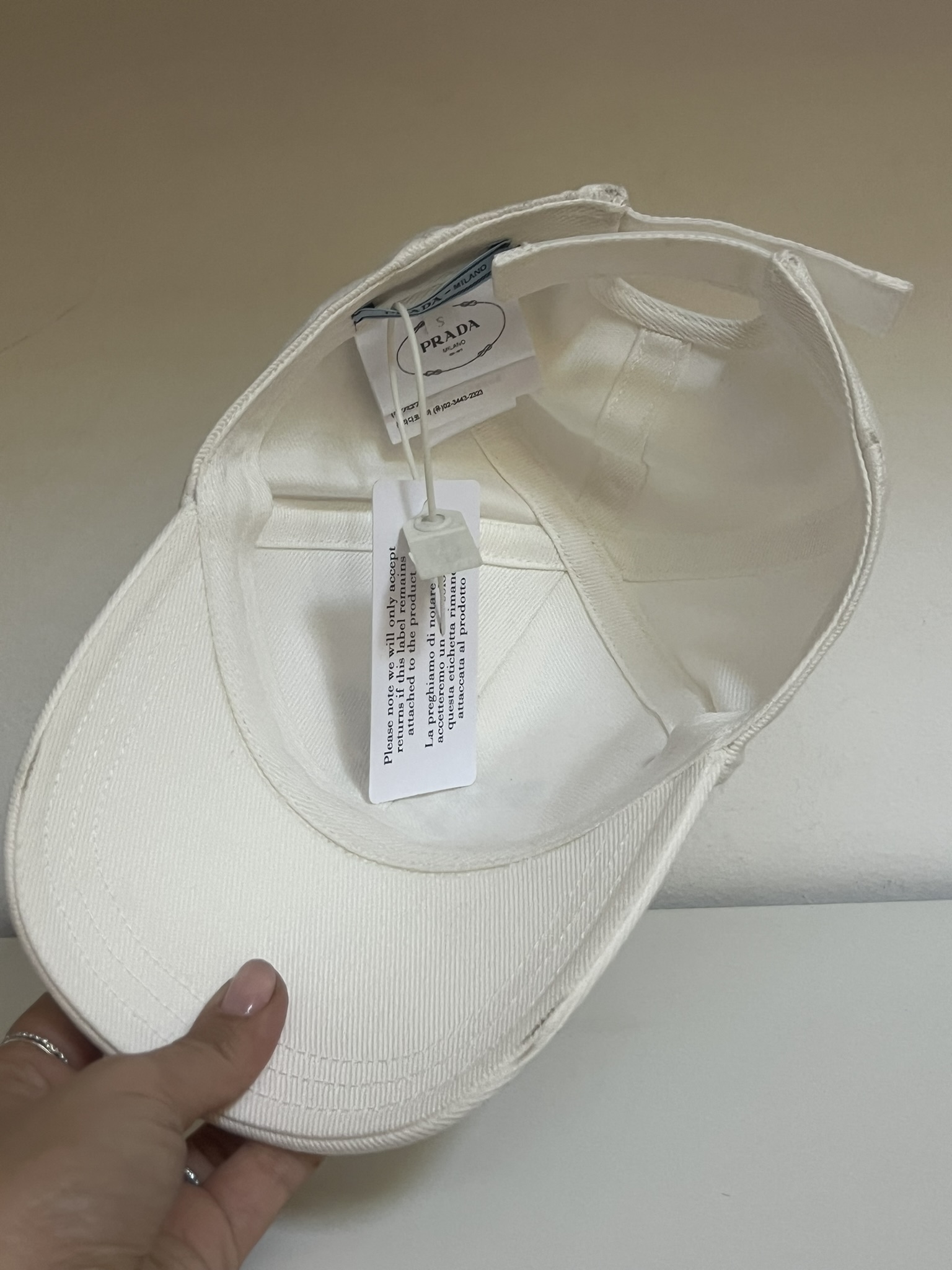 CAPPELLINO DA BASEBALL PRADA